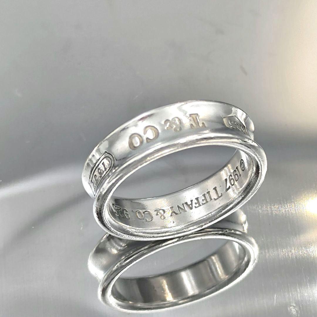ポーチ付✨TIFFANY 1837 リング 22号 シルバー925 ティファニー