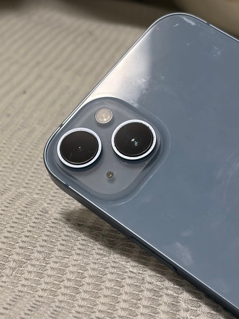 Apple iPhone 青色 本体