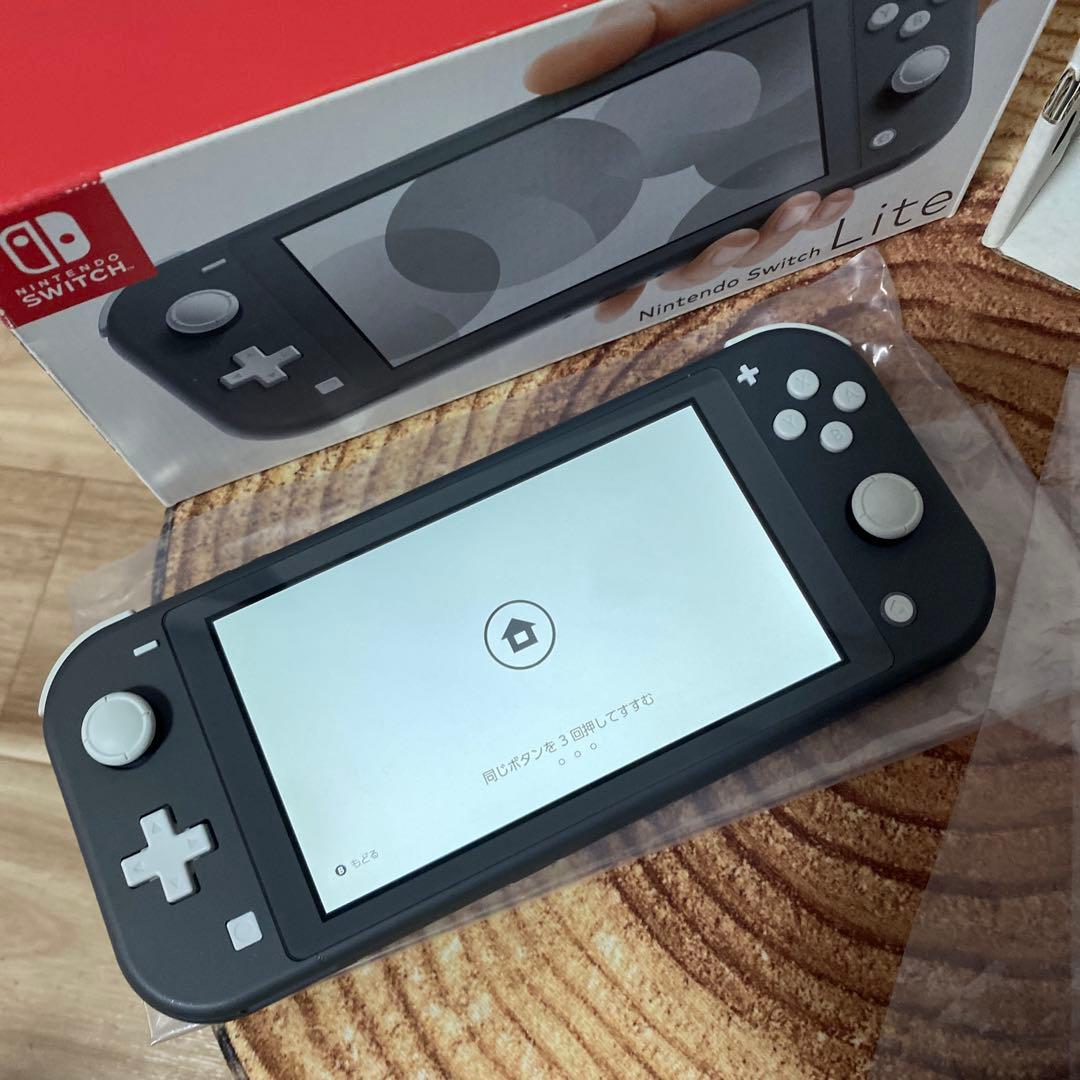 Nintendo Switch Lite グレー　本体