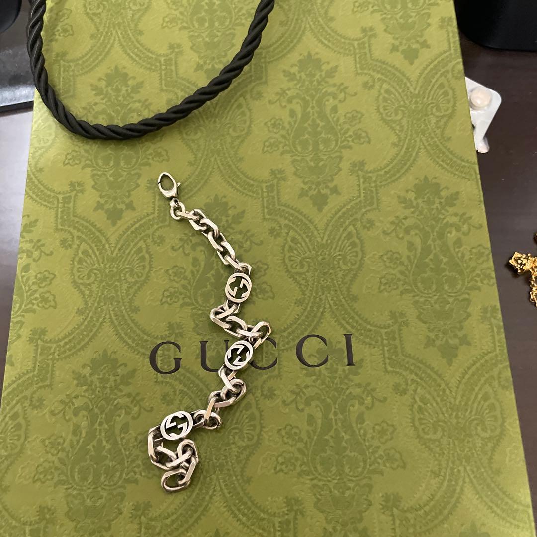 GUCCI インターロッキングチェーン　18号