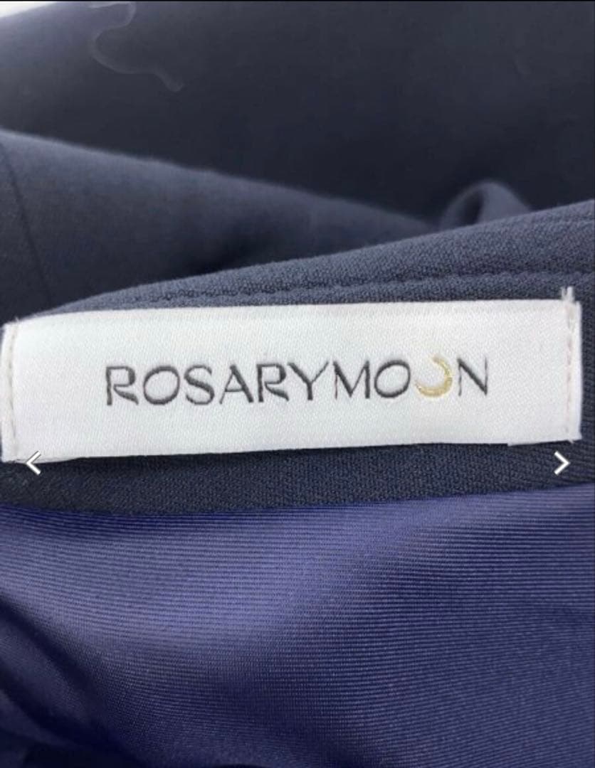 【試着のみ美品】ROSARYMOON ネイビーオールインワン