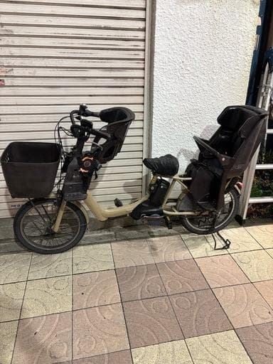 パナソニックgyutto 電動アシスト自転車 チャイルドシート