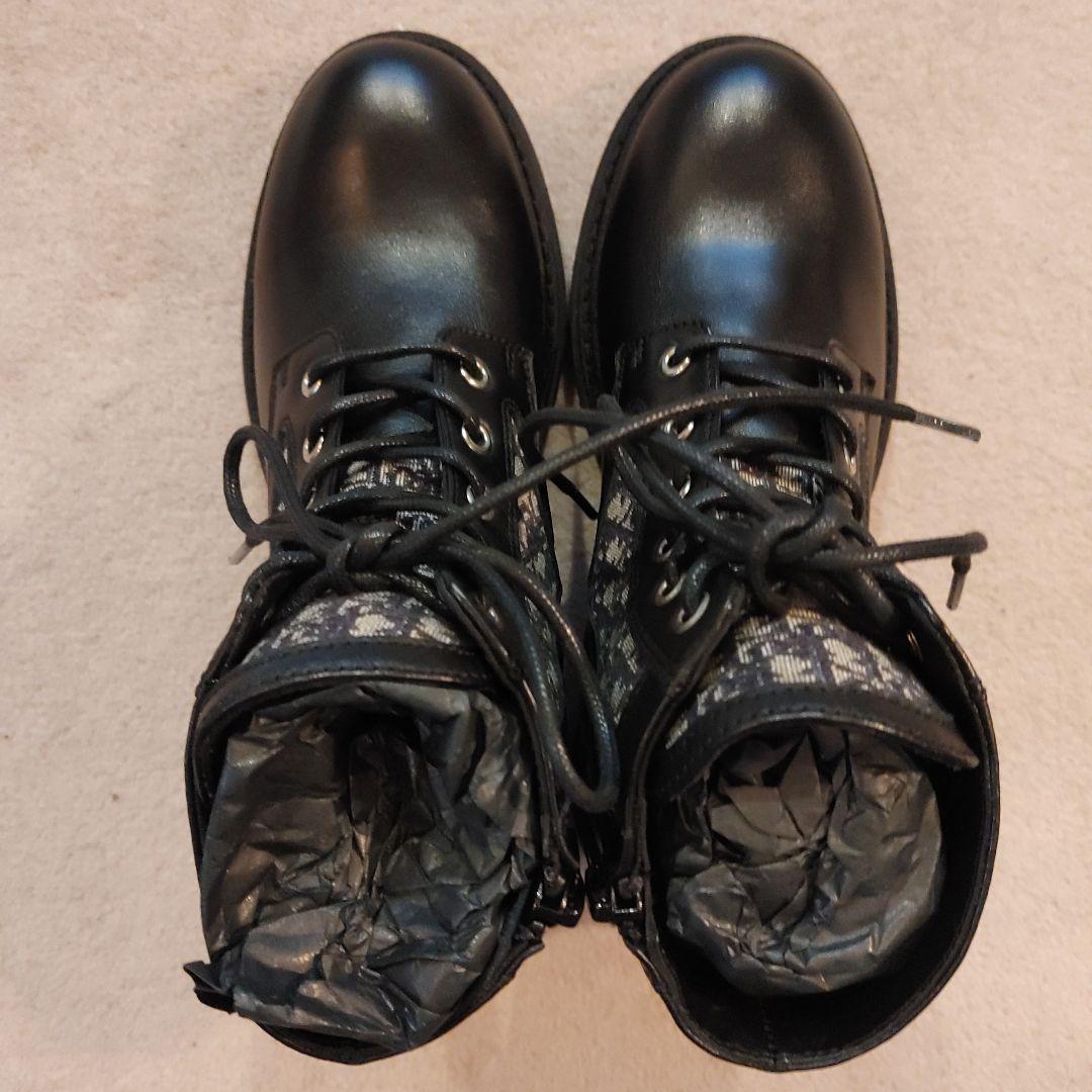 新品! 現行モデル21㎝ Dior Exploreショートブーツ【No.06】