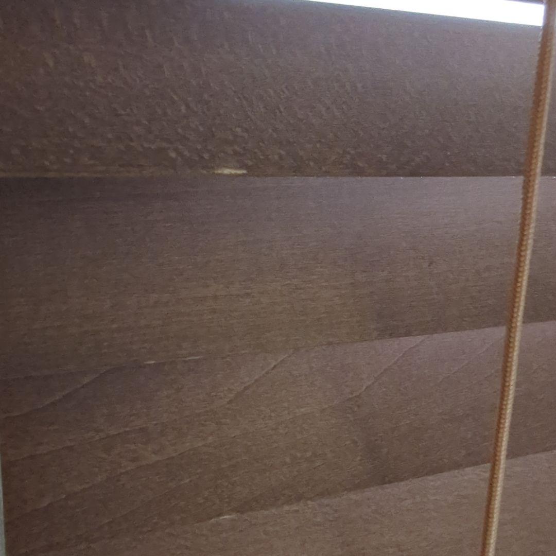 【無印良品／TOSO】木製ブラインド　掃き出し窓