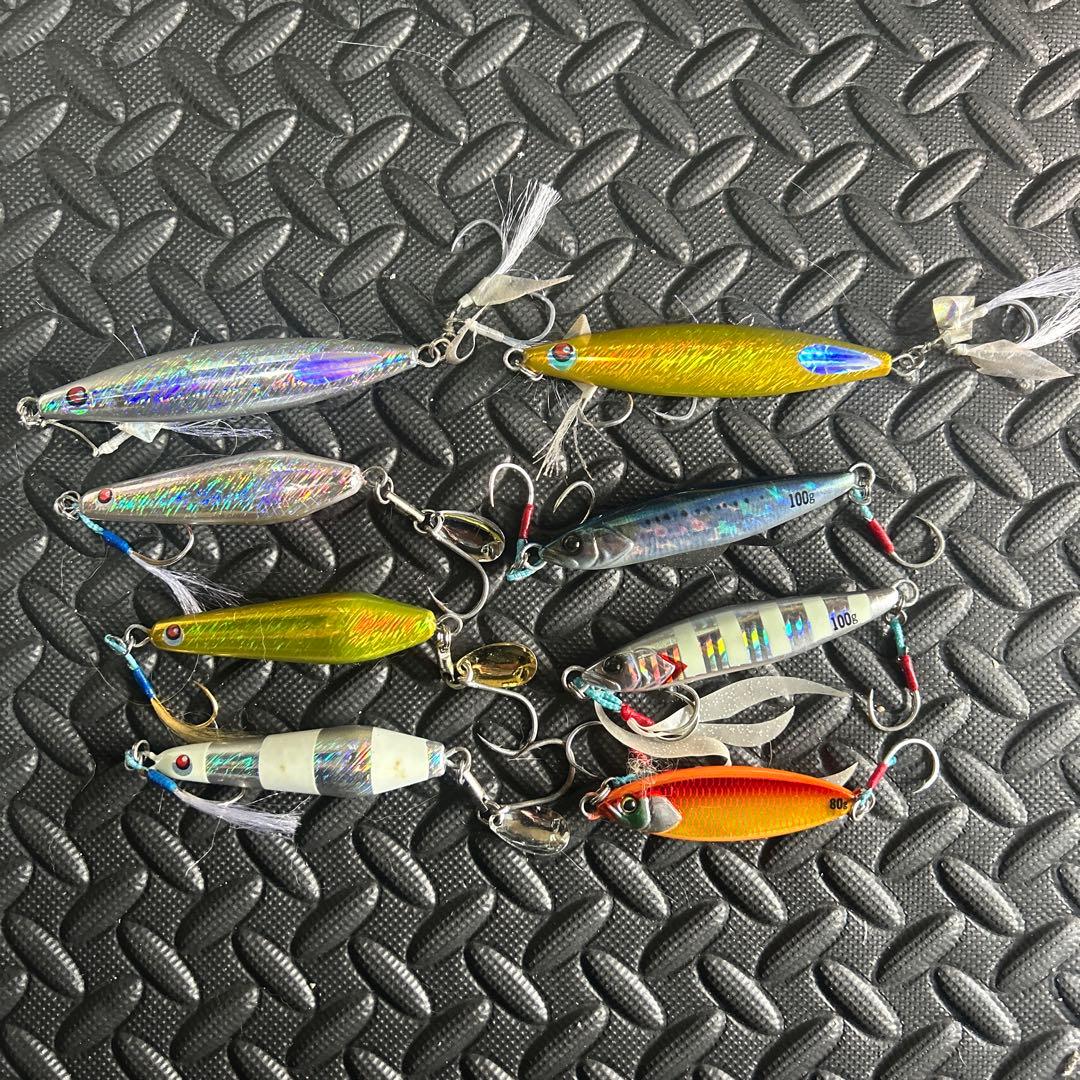 メタルジグ　8個セット　80〜100g