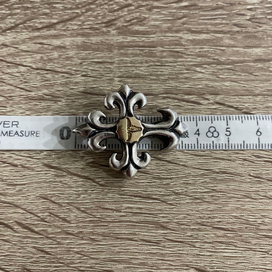 初期 tady&king SV925 K18 メタル付き フレア クロス