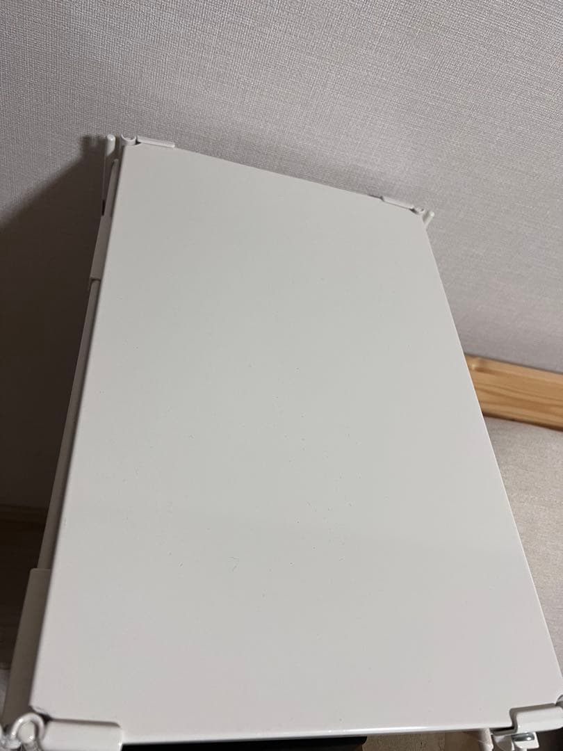 【お値下げ可】スチールユニットシェルフ帆布バスケットセット 幅28cmタイプ