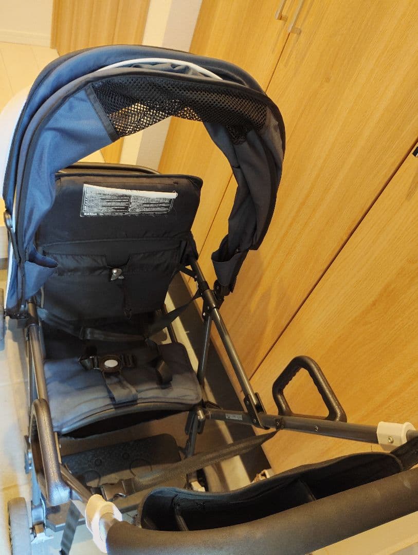 KATOJI 二人でゴー　2人乗りベビーカー　リアシート付き　直接受け渡し希望