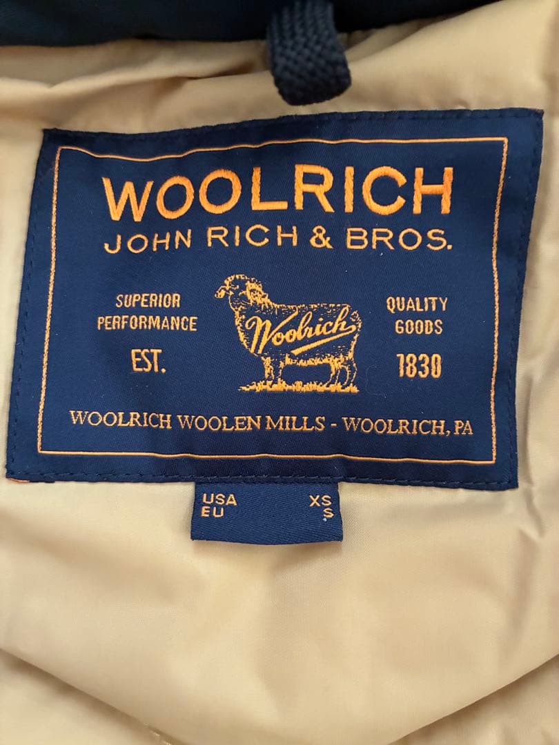 【美品】woolrichウールリッチ アーティックパーカー