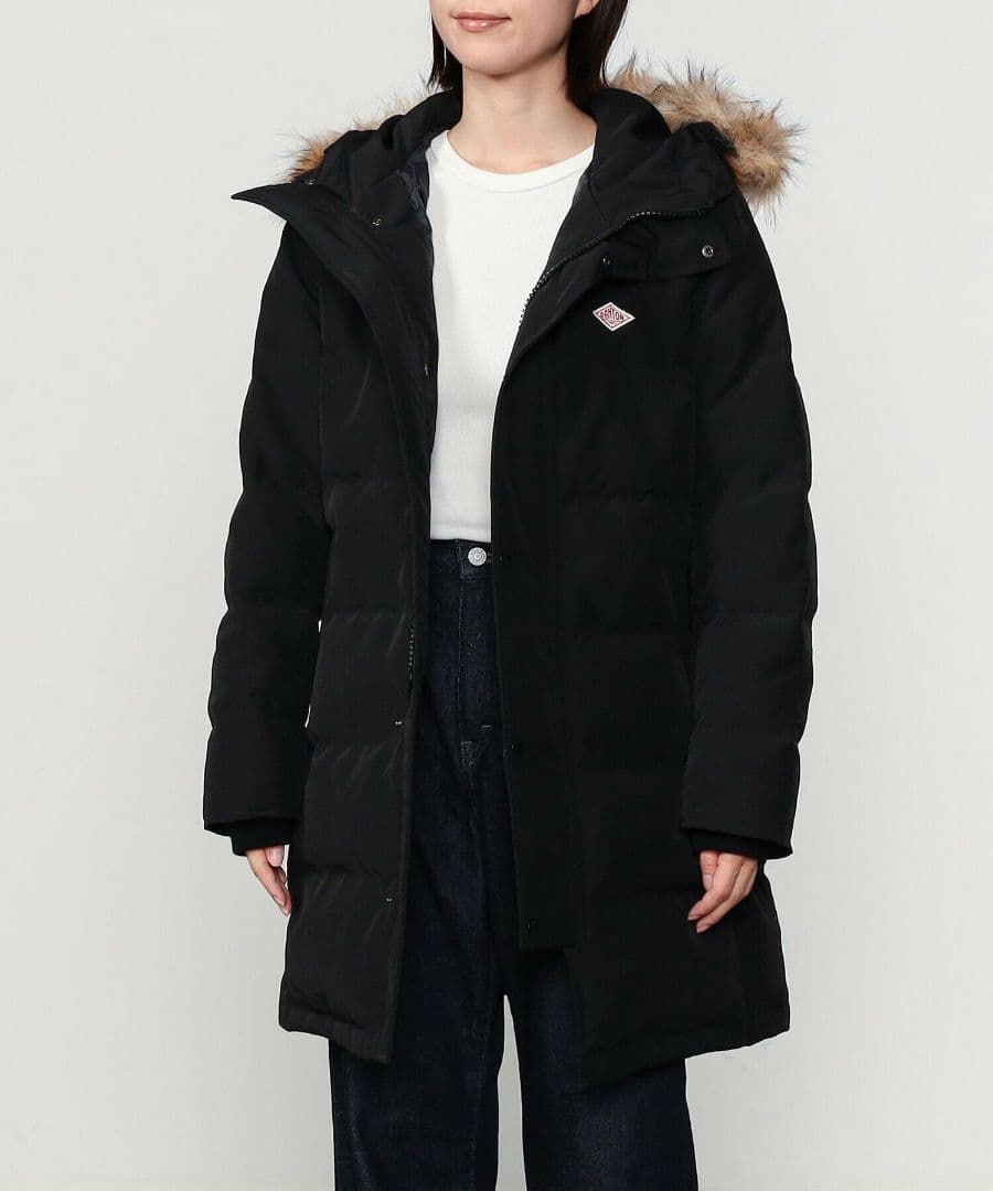 DANTON |ダントン ファー付キルトダウンコート