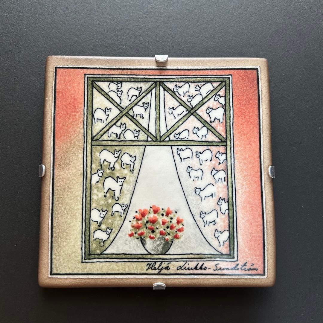 ARABIA＊ヘルヤリウッコスンドストロム＊陶板＊Iloa asumiseen