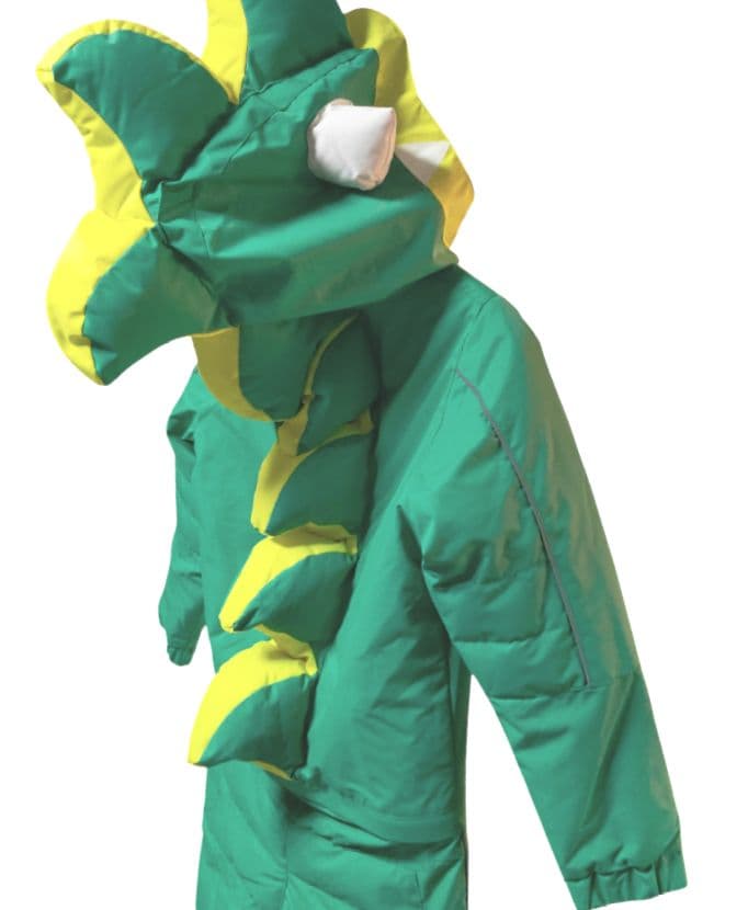 子供用 キッズ スノースーツ ウィンターウェア スキー 怪獣つなぎオーバーオール