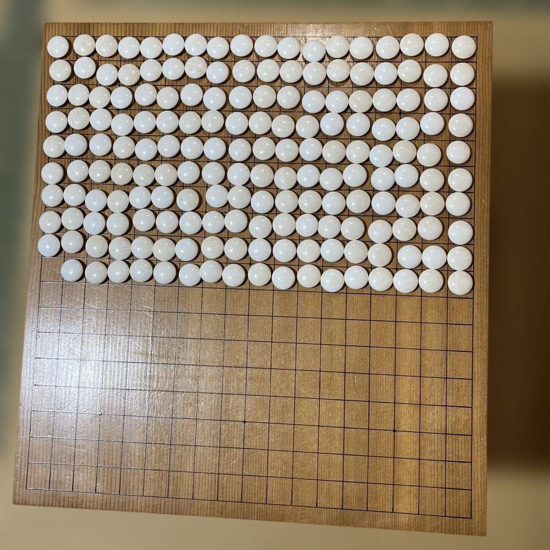 碁盤、脚付き、碁石セット