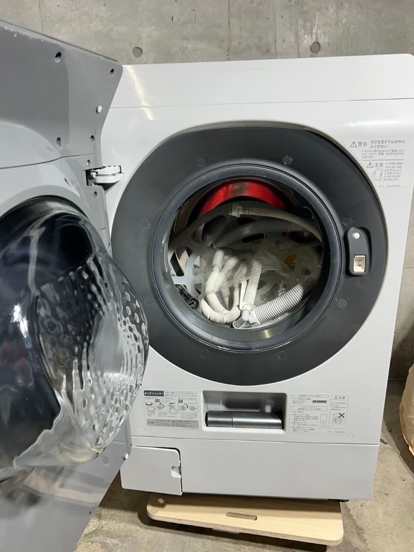 【全国配送可・送料込】 美品✨️クリーニング済 SHARP ドラム式洗濯機
