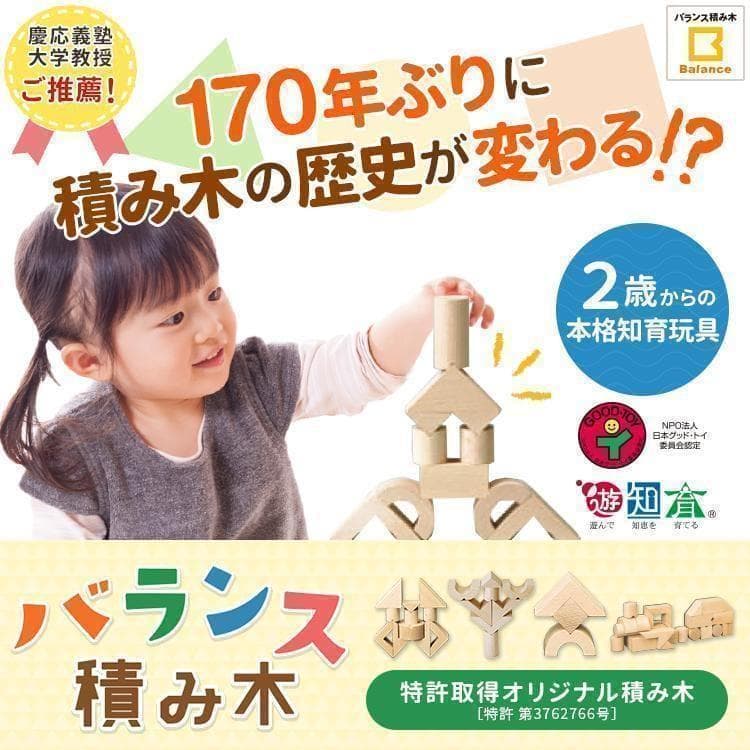 【匿名配送】高級 積み木 ぷい 天然ブナの木 無着色