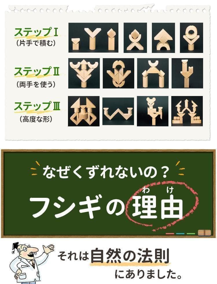 【匿名配送】高級 積み木 ぷい 天然ブナの木 無着色