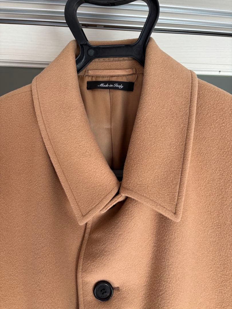 ⭐︎美品⭐︎ dunhill ウール　カシミア　チェスターコート　48 ベージュ