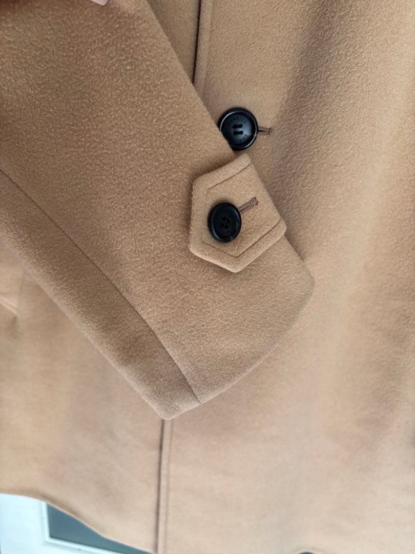⭐︎美品⭐︎ dunhill ウール　カシミア　チェスターコート　48 ベージュ