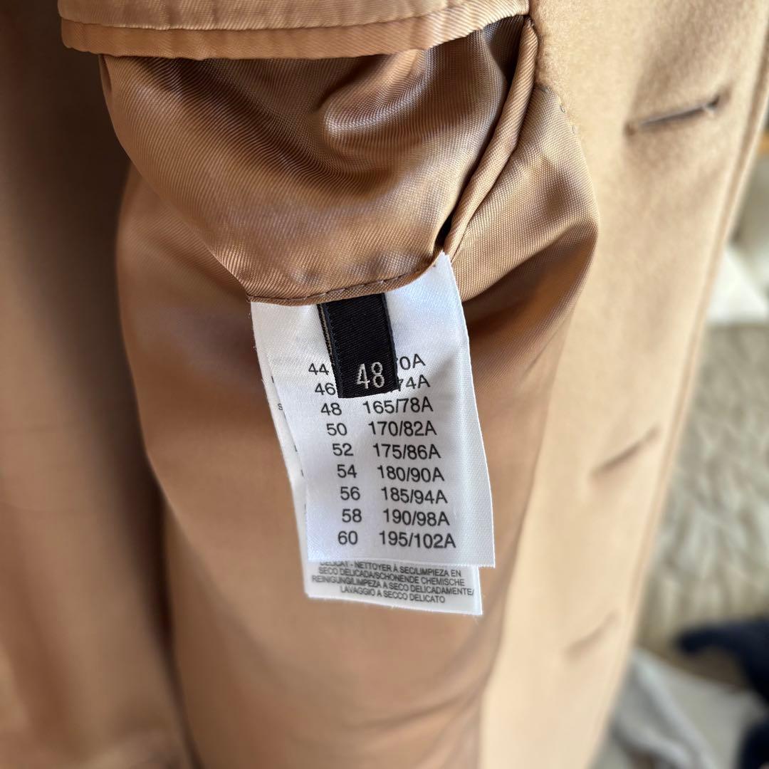 ⭐︎美品⭐︎ dunhill ウール　カシミア　チェスターコート　48 ベージュ