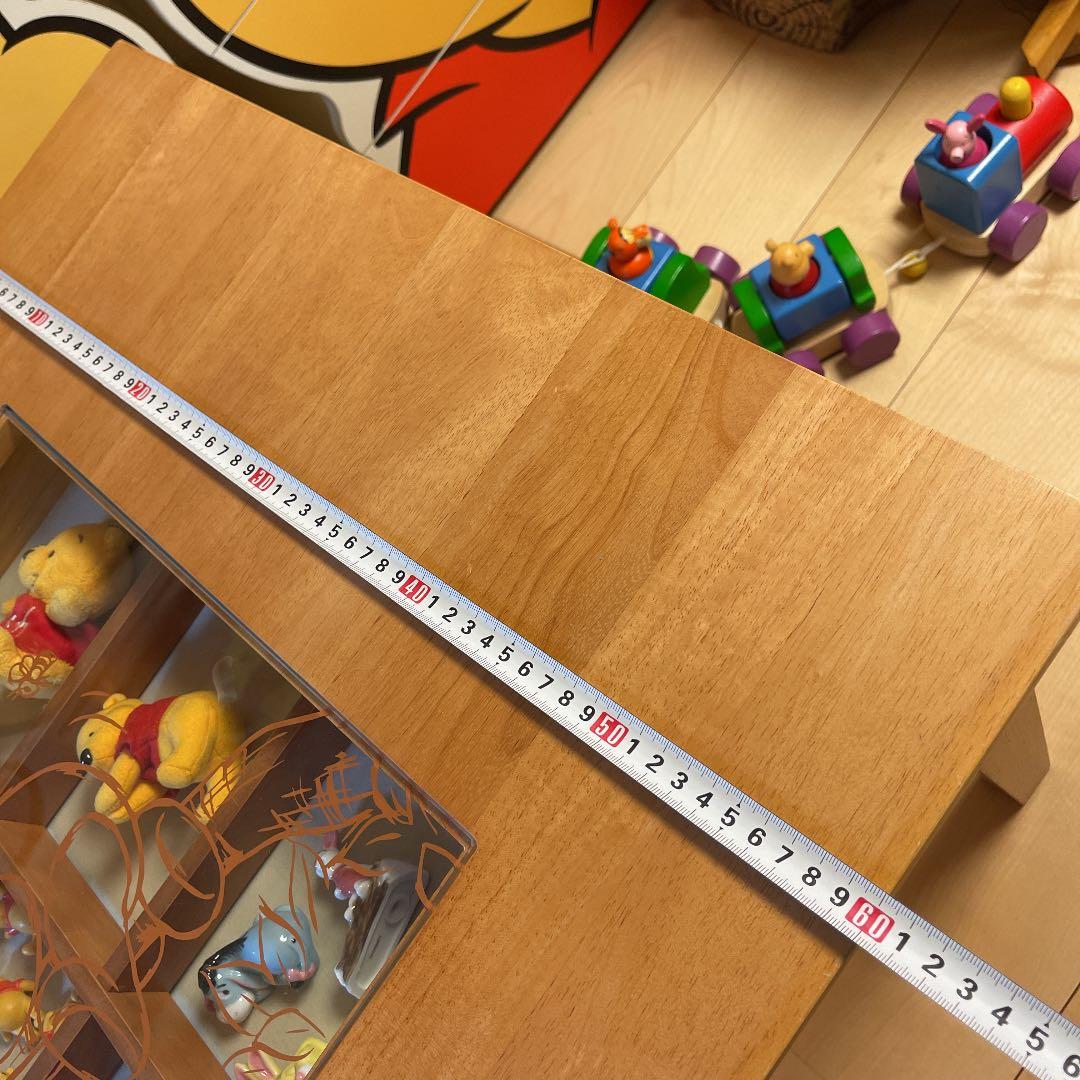 くまのプーさん レア リビングテーブル コレクションケース ベルメゾン