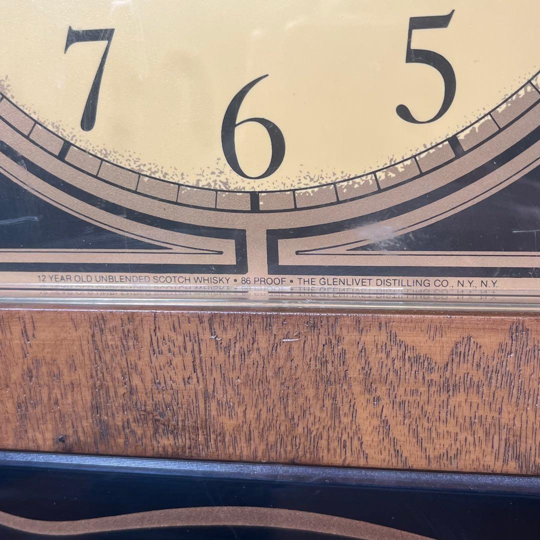 希少　GLENLIVET 時計　ヴィンテージ　当時物　ウイスキー　ノベルティ