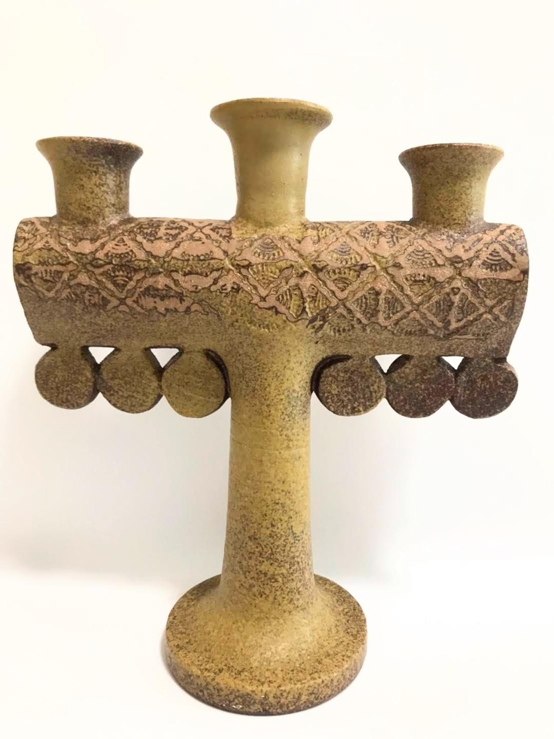 リサラーソン MEDALJONG メダリオン キャンドルホルダー