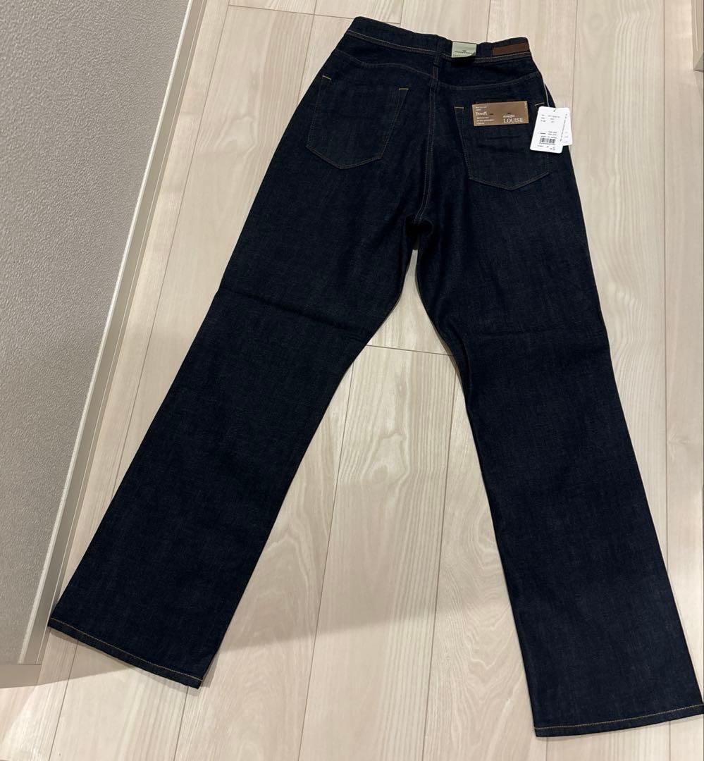 新品　YANUK ヤヌーク　ストレート　LOUISE インディゴブルー　27