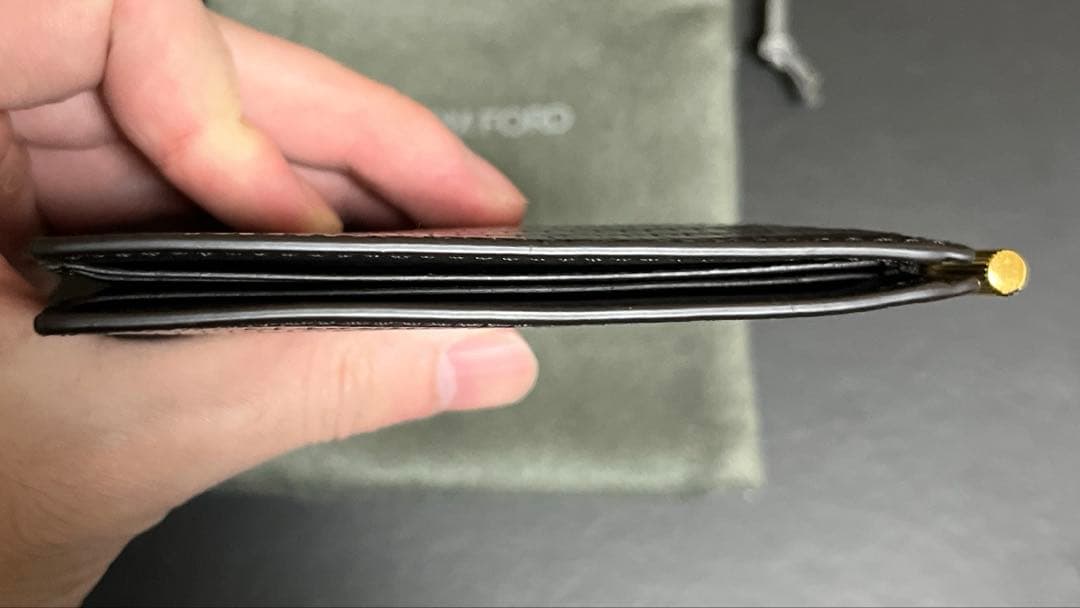 トムフォード　二つ折りマネークリップ