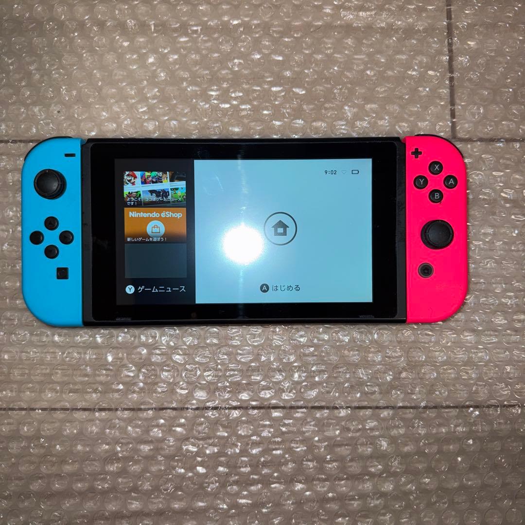 Nintendo Switch 本体 ネオンブルー レッド