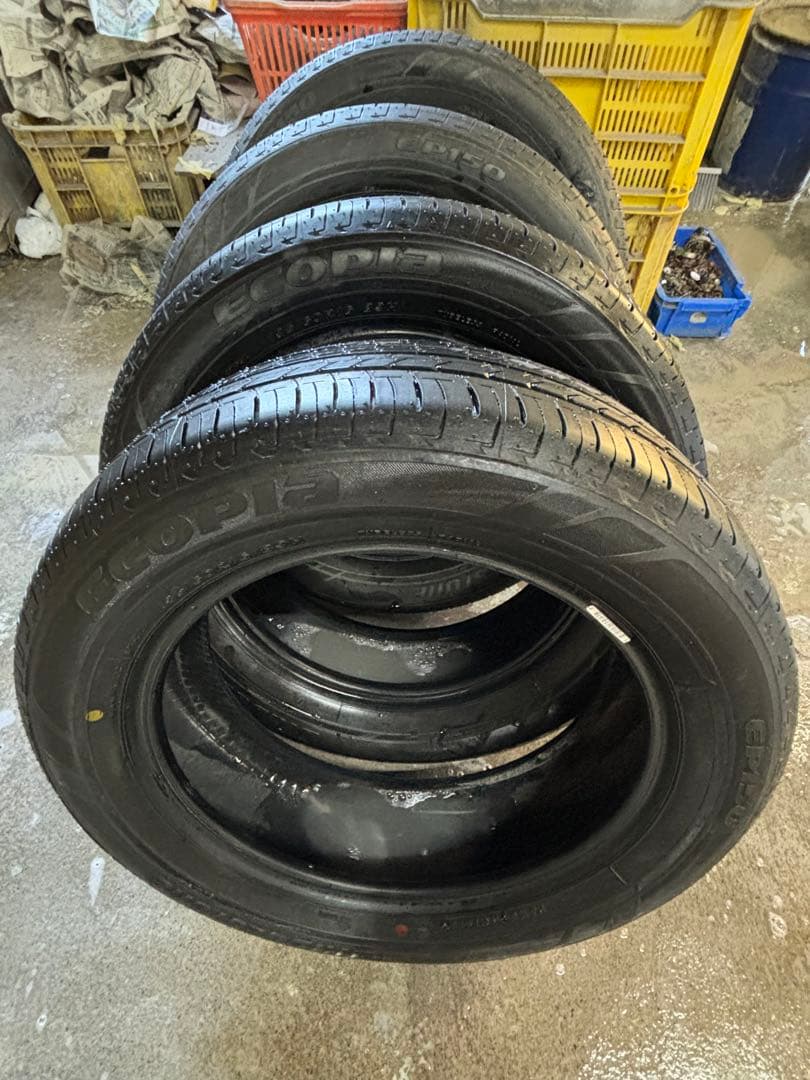 タイヤ　16インチ　195/60/R16 4本セット　ブリヂストン　溝満タン