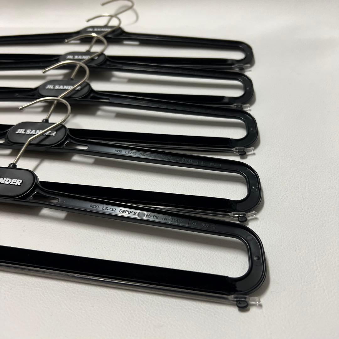 新品 非売品 純正 JILSANDER ジルサンダー パンツハンガー 5本セット