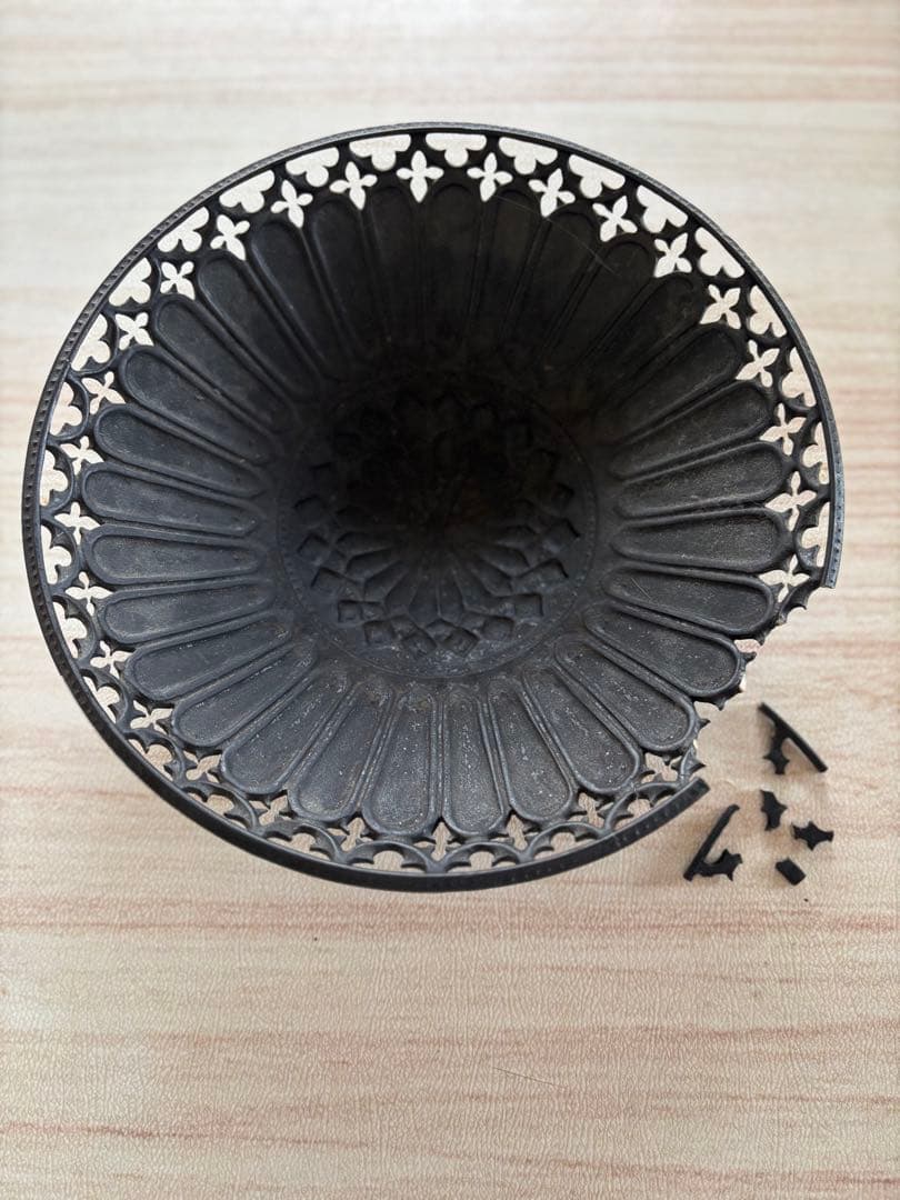 欠けあり！伊藤剛俊さん　透彫大鉢