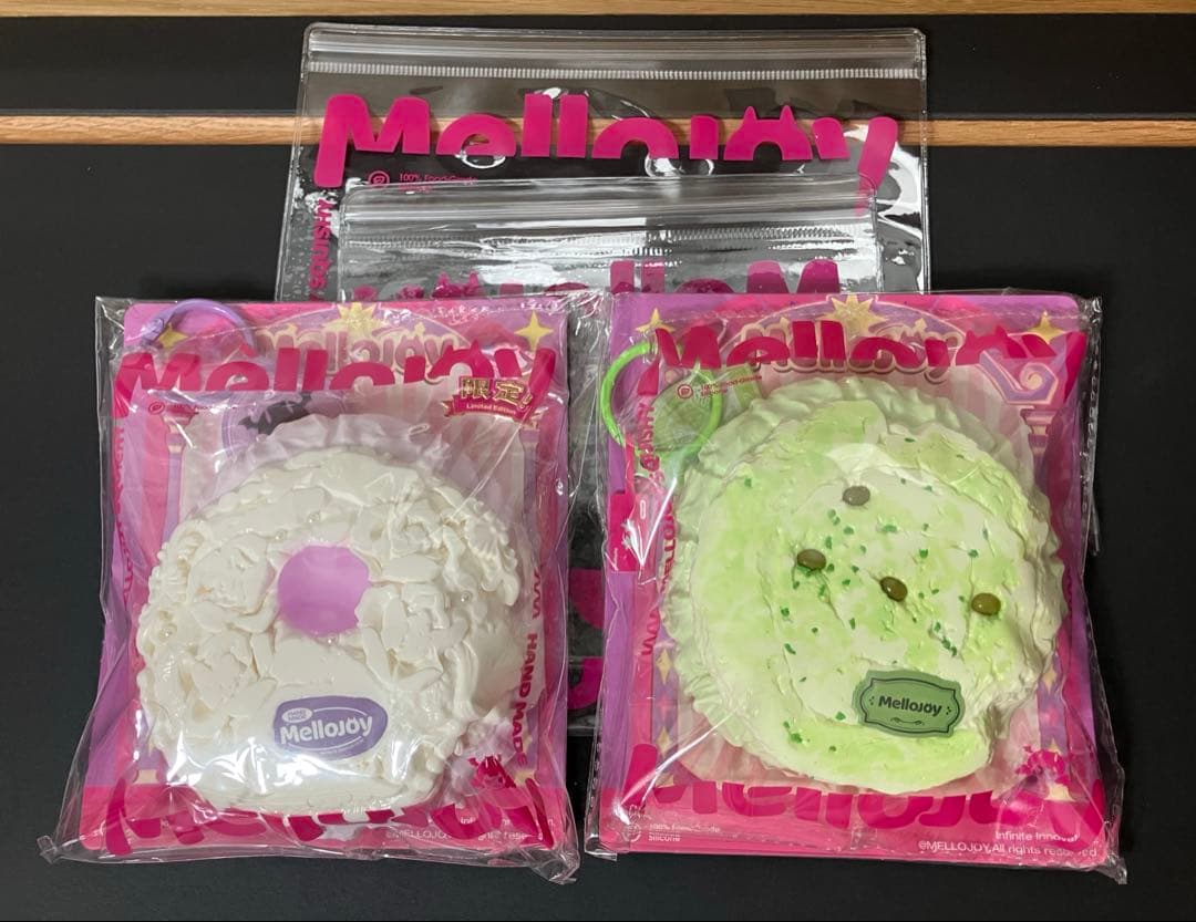 ラ*ン様 メロジョイ　スクイーズ　カップケーキか？　シークレット　グリーンティー