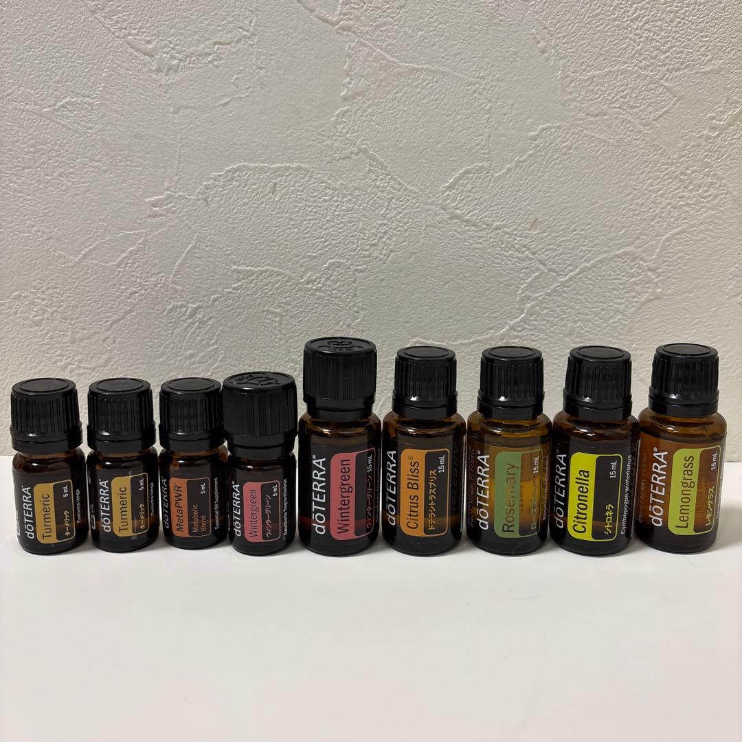 doTERRA ドテラ　オイル ９本セット 未開封