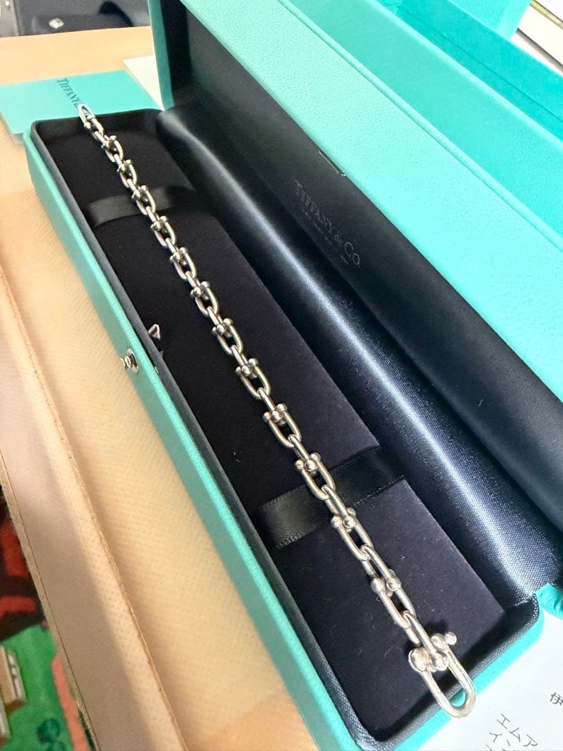 Tiffany & Co.ハードウェアスモールリンクブレスレット　ティファニー
