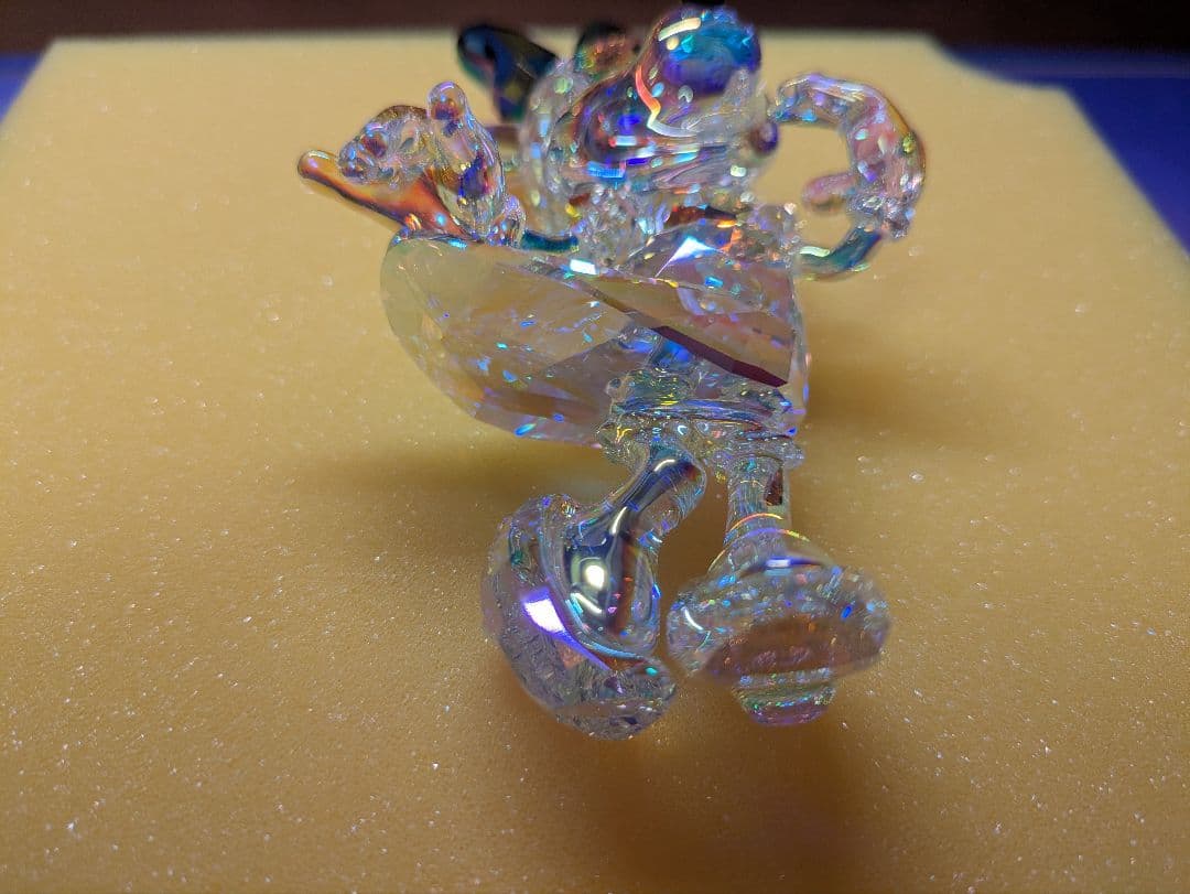 スワロフスキー Disney100周年 ミニー クリスタルオブジェ