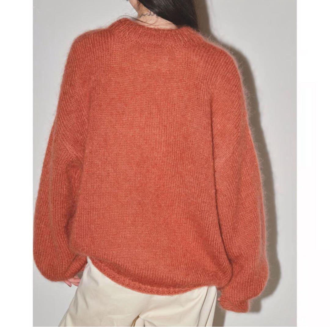 【TODAYFUL】Kid Mohair Knit テラコッタ