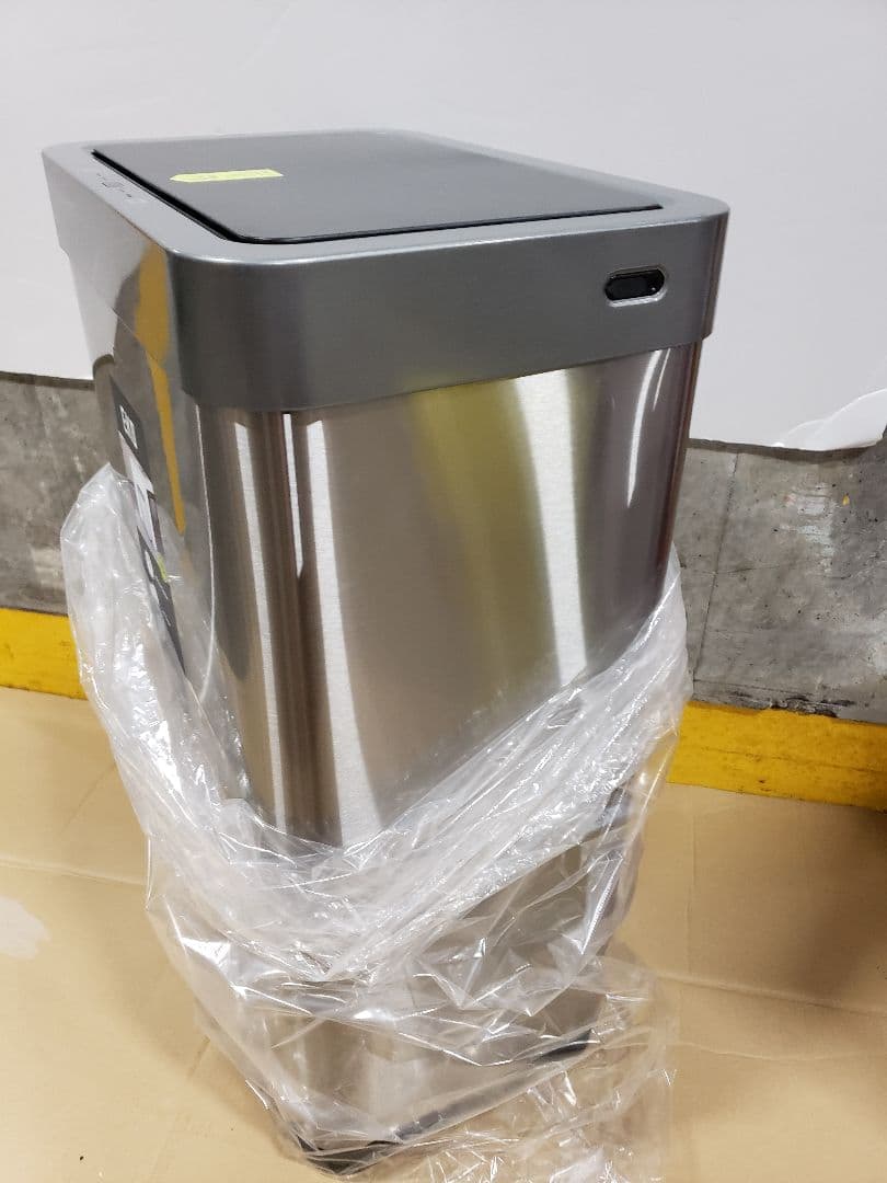 EKO ゴミ箱 自動開閉 ミラージュX シルバー 45L センサービン