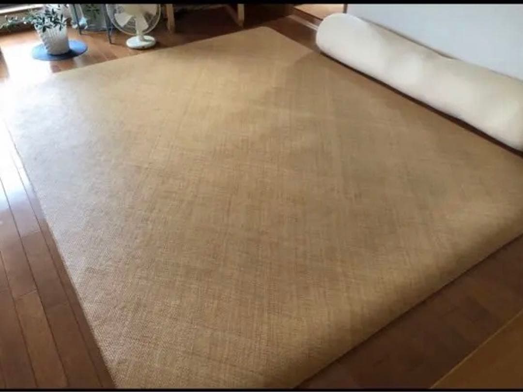 【新品】高級　藤ラグ　あじろ　セガあじろ　上級品　200×250㎝　藤カーペット