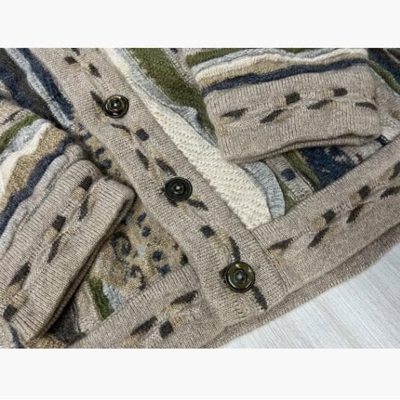 COOGI CLASSIC オーストラリア製 カシミヤ カーディガン ニット