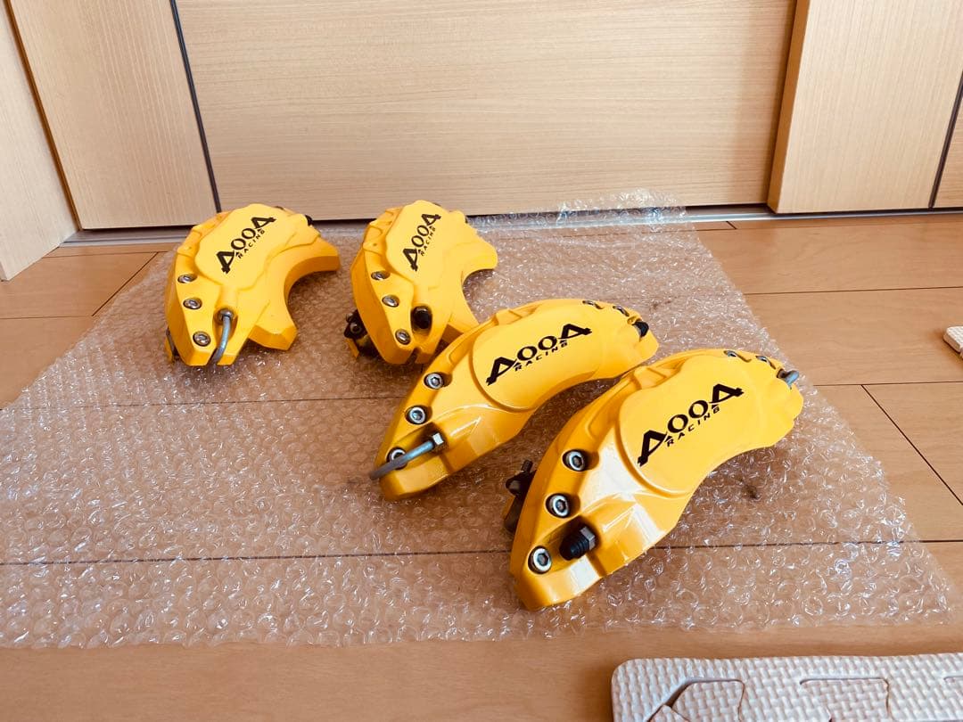 AOOA RACING イエローブレーキキャリパーセット