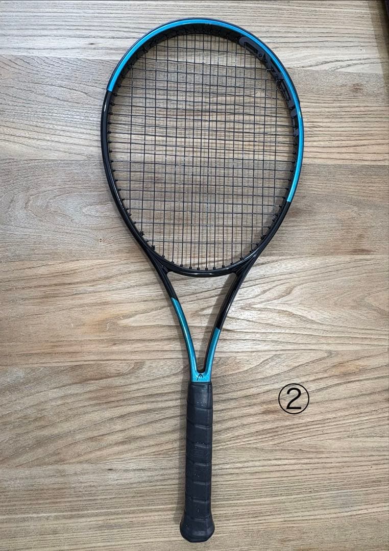 HEAD グラビティ MP 2025 G3テニスラケット 2本セット バッグ付き