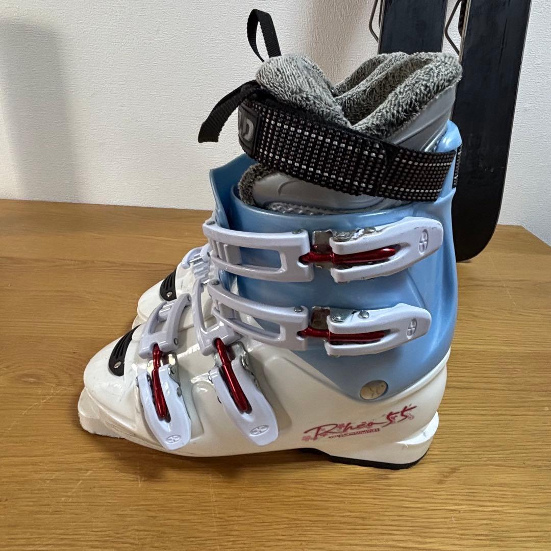 レディース　ショートスキーセット　SALOMON 24cm ブーツ付