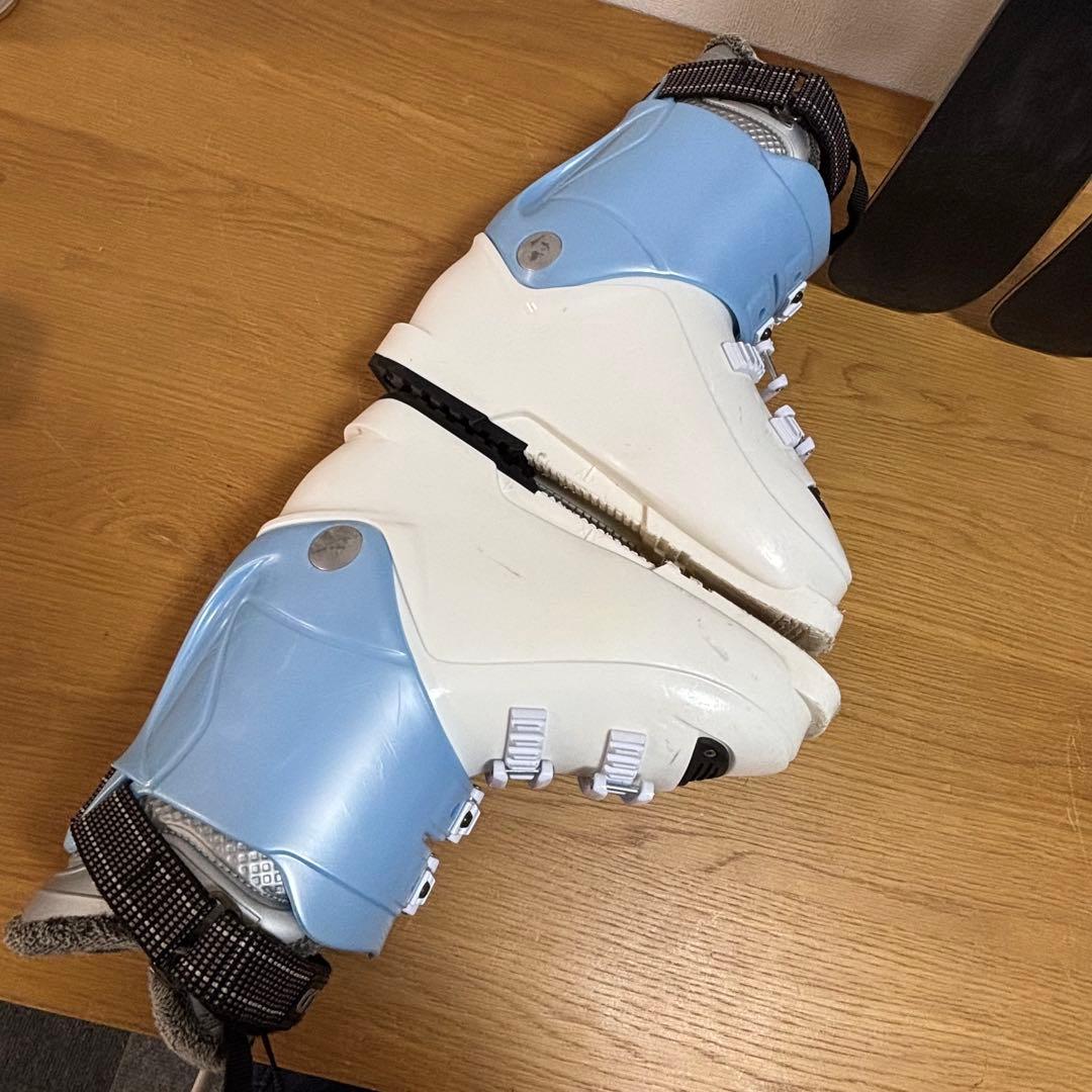 レディース　ショートスキーセット　SALOMON 24cm ブーツ付