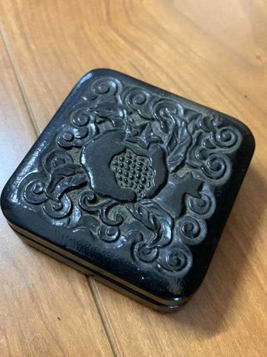 古美術/漆器/石榴香合 H2-10