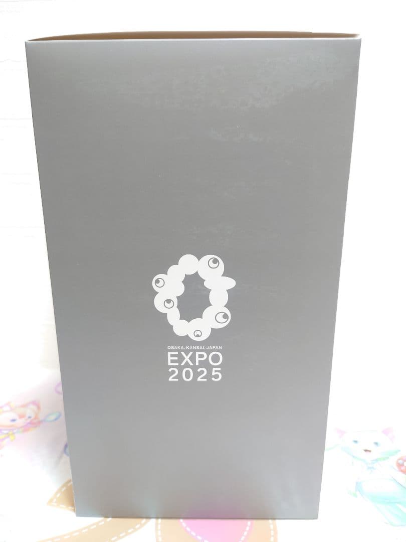 関西万博2025❤ミャクミャクソフビちょきんばこ♡EXPO2025モノクロ貯金箱