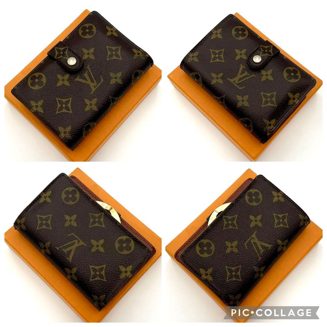 ルイヴィトン　がま口　ポルトフォイユ ヴィエノワ モノグラム　二つ折り財布　新型