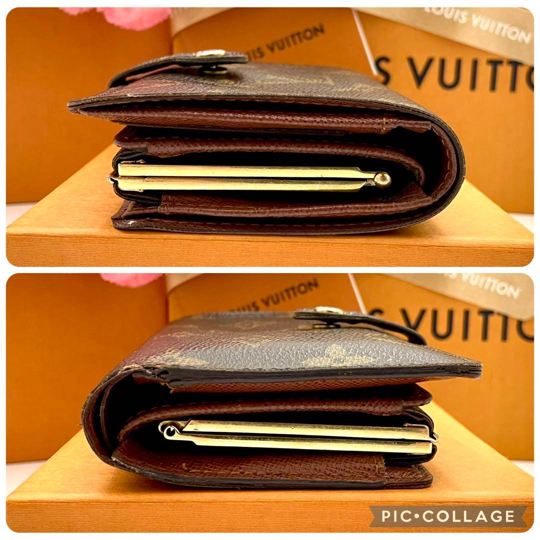 ルイヴィトン　がま口　ポルトフォイユ ヴィエノワ モノグラム　二つ折り財布　新型