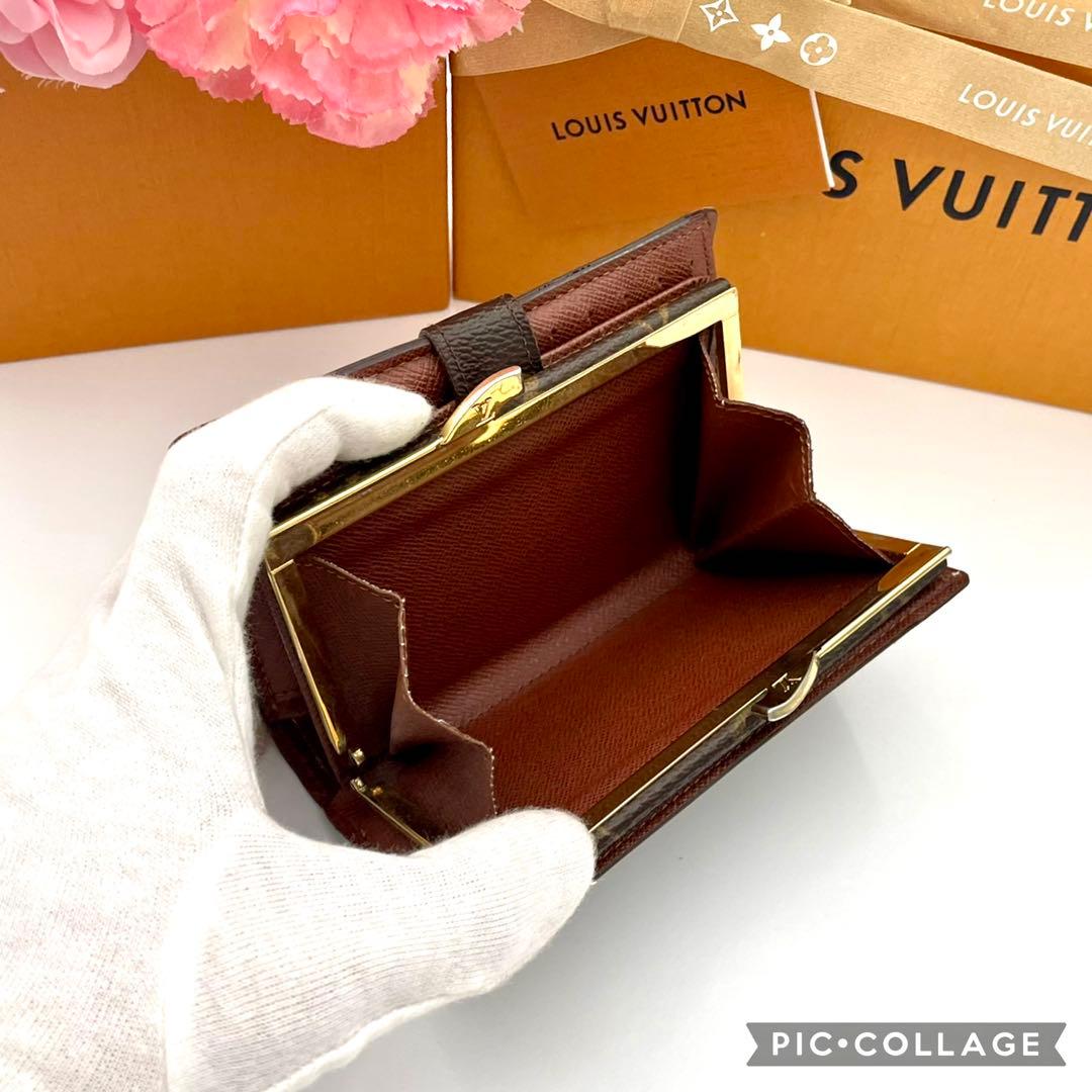 ルイヴィトン　がま口　ポルトフォイユ ヴィエノワ モノグラム　二つ折り財布　新型