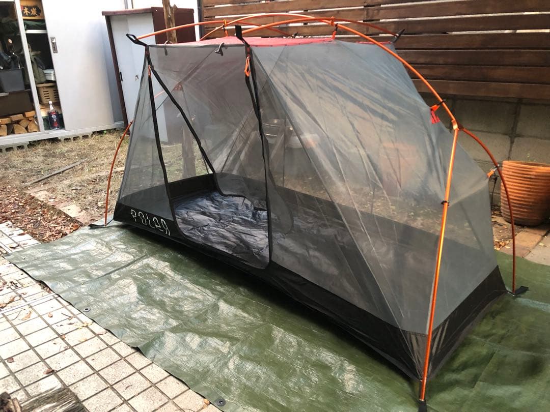 POLeR ポーラー　One Man Tentワンマンテントフットプリント付き
